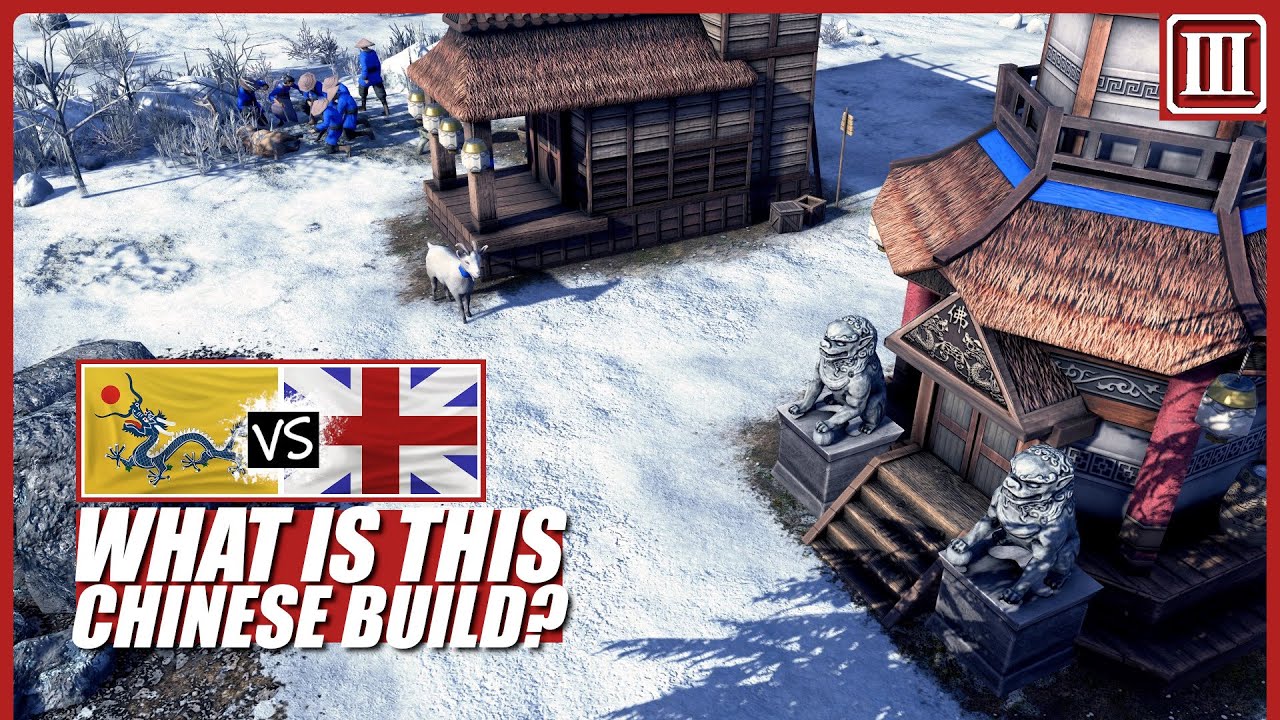 [AOE3] Chinese Opening With A Monastery?!