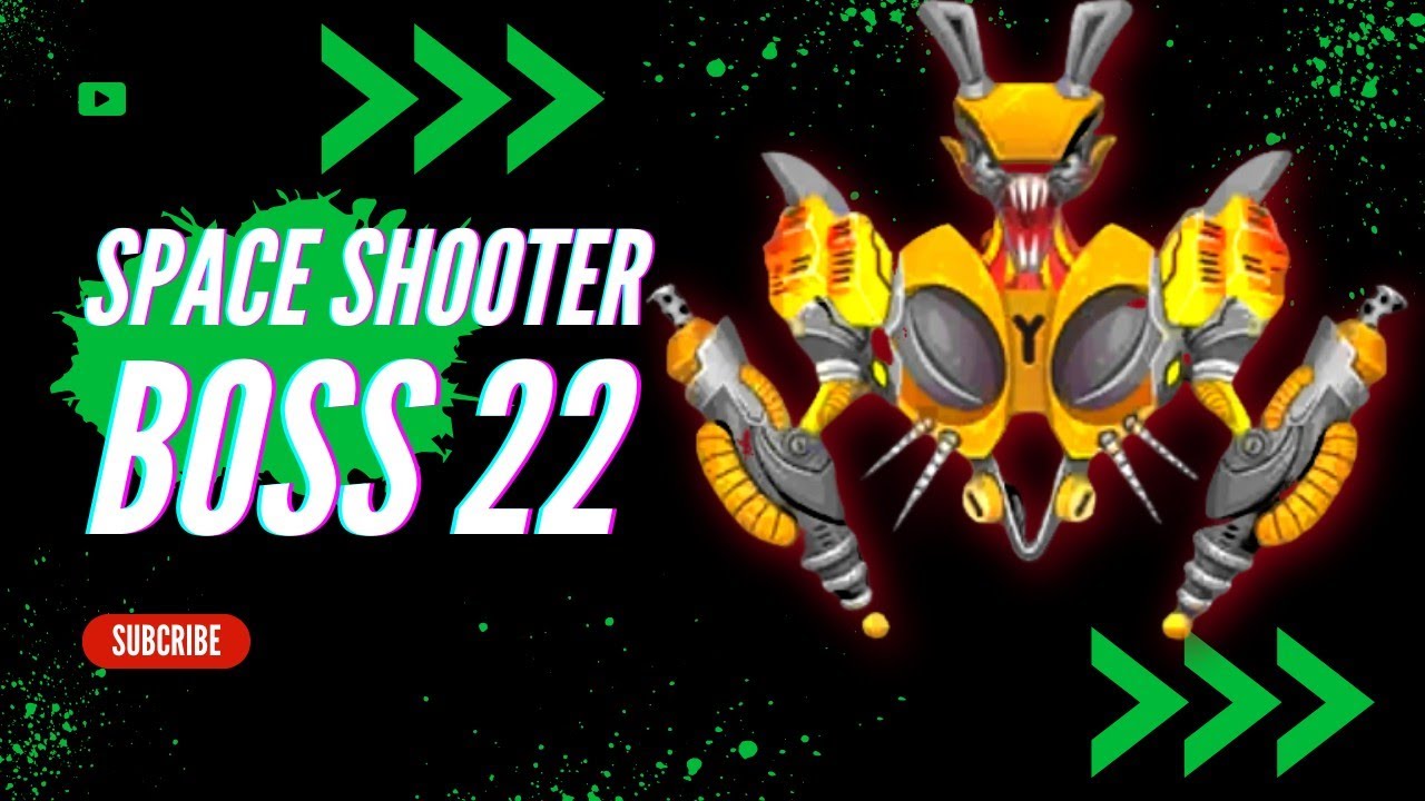 Space Shooter Galaxy Attack Boss Level 22 | Boss 22 Fight- Gameplay IOS & Android