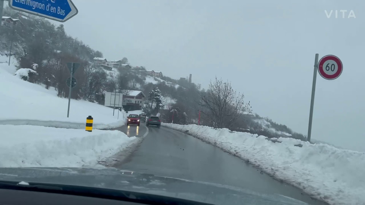 🇨🇭Crans-Montana Et Sierre 🇨🇭Suisse 🇨🇭⛷❄️⛄️🌨