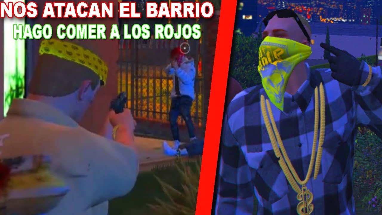 VAGOS FLYTES #6 l ATACAN EL BARRIO A TIROTEOS DE SORPRESA!! l GTA V ROLEPLAY #CHILE