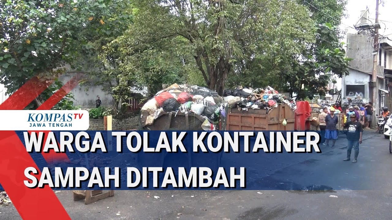 Warga Tolak Kontainer Sampah Ditambah