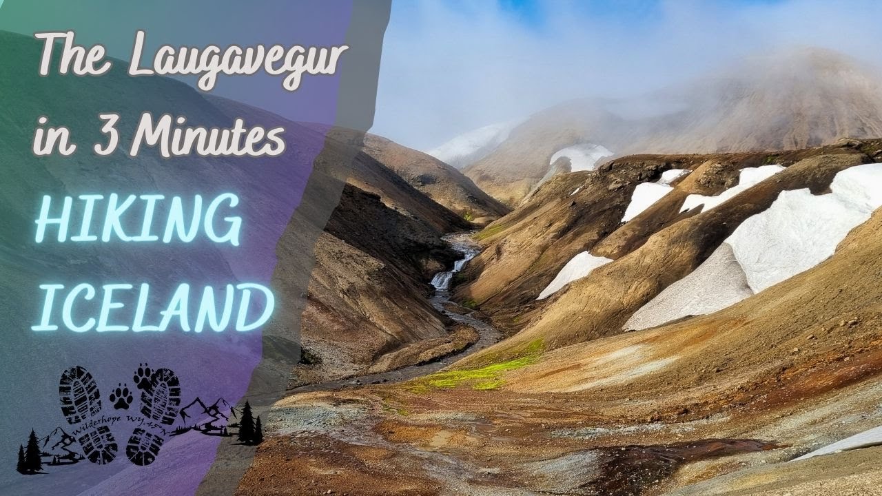 Iceland's Laugavegur Trail in 3 Minutes