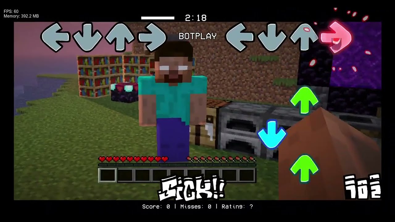 PenDrive (But Steve? and Kevin Sing It) FNF Executable Mania Mod