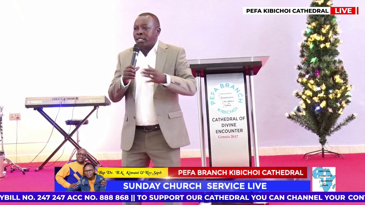 SUNDAY 21/12/2025 CHURCH SERVICE LIVE || PEFA KIBICHOI CATHEDRAL OF DIVINE ENCOUNTER