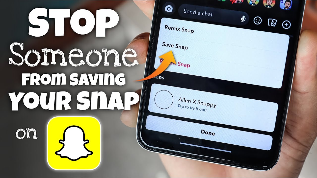 How to Stop Someone From Saving Your Snaps on Snapchat