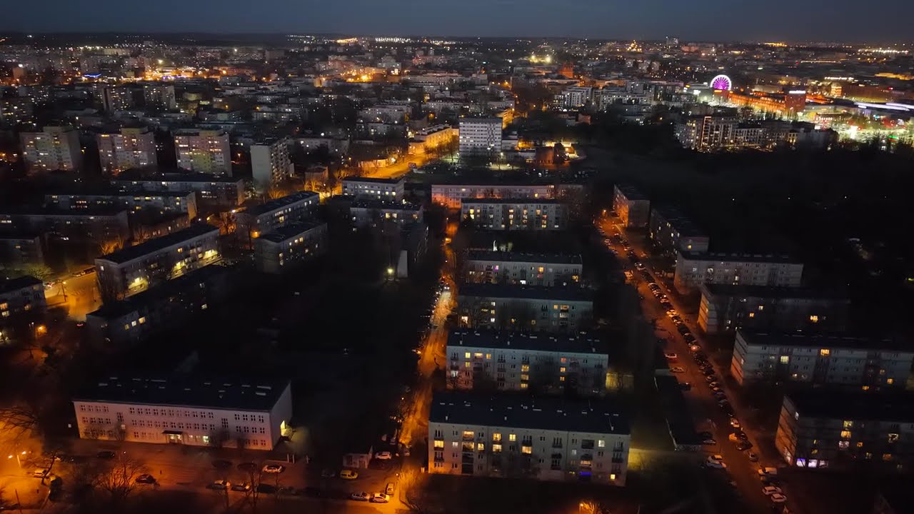 STACJA ŁÓDŹ KOZINY I OKOLICA, BAŁUTY ŻUBARDŹ DRON.