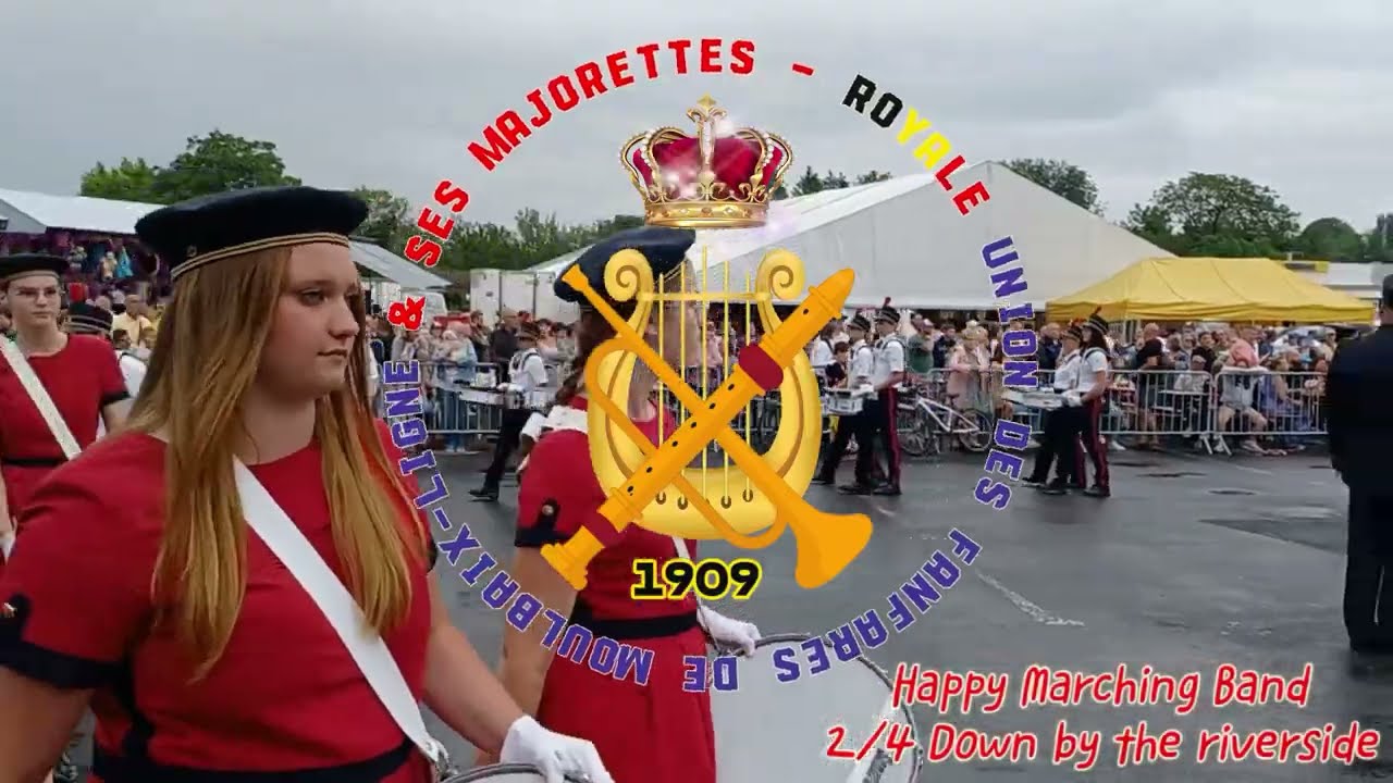 Happy Marching Band. Royale Fanfare de Moulbaix-Ligne.