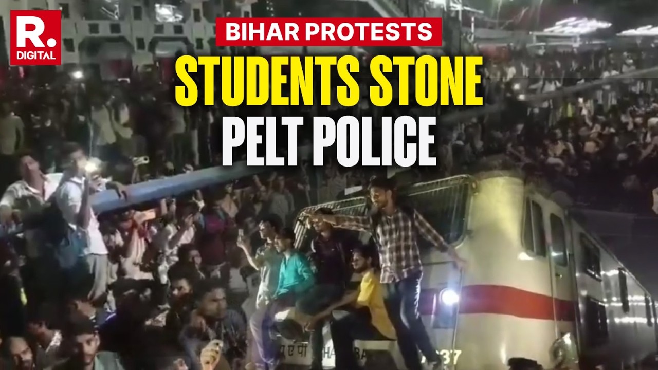 Students Launch Protests After Missing Entrance Exams, Clash With Police | On Camera | Patna