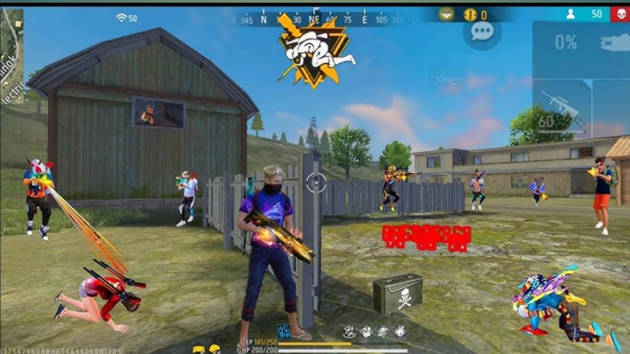 😱 55+ Insane BR kkills 😈 | Solo vs Squad🔥 Free Fire Gameplay 💀