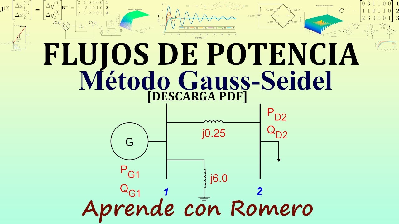 Flujos eléctricos de potencia: Método Gauss-Seidel [PDF descarga]