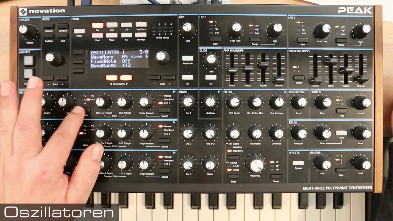 Test Novation Peak - recording.de