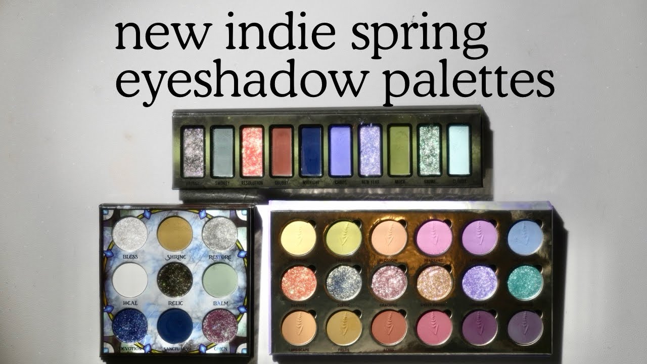 New indie eyeshadow! Fantasy Cosmetica Cleric, Simply Posh Lavender Fields, Ladybug Glow grunge…