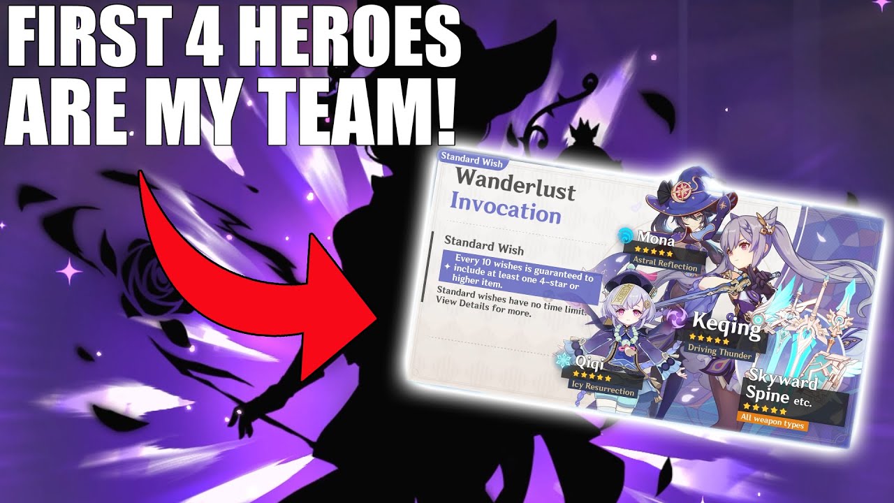 Genshin Impact, but I have to summon a team
