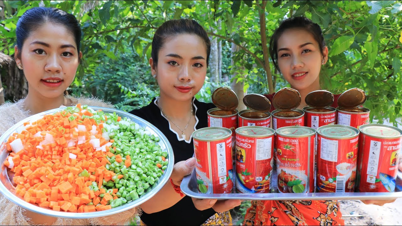 Yummy cooking canned fish with rice recipe - Cooking skill
