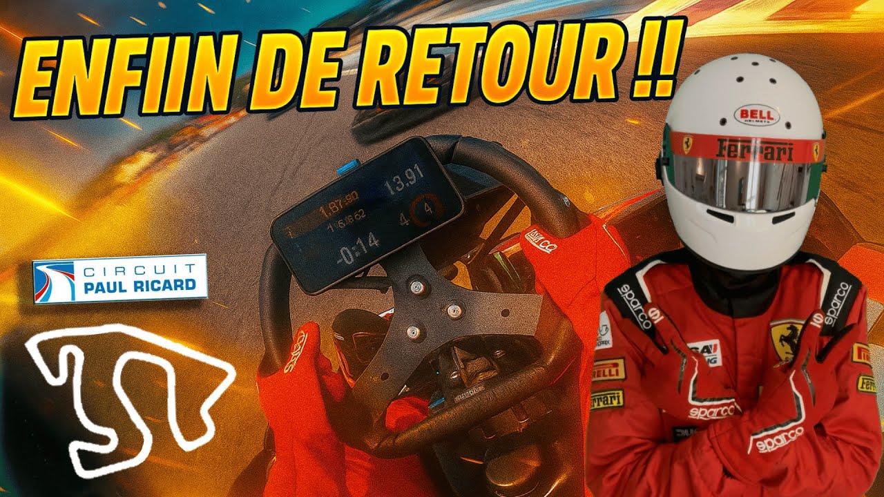 DE RETOUR SUR LE KARTING DE PAUL RICARD ! Karting 270cc Castellet - Ep.7