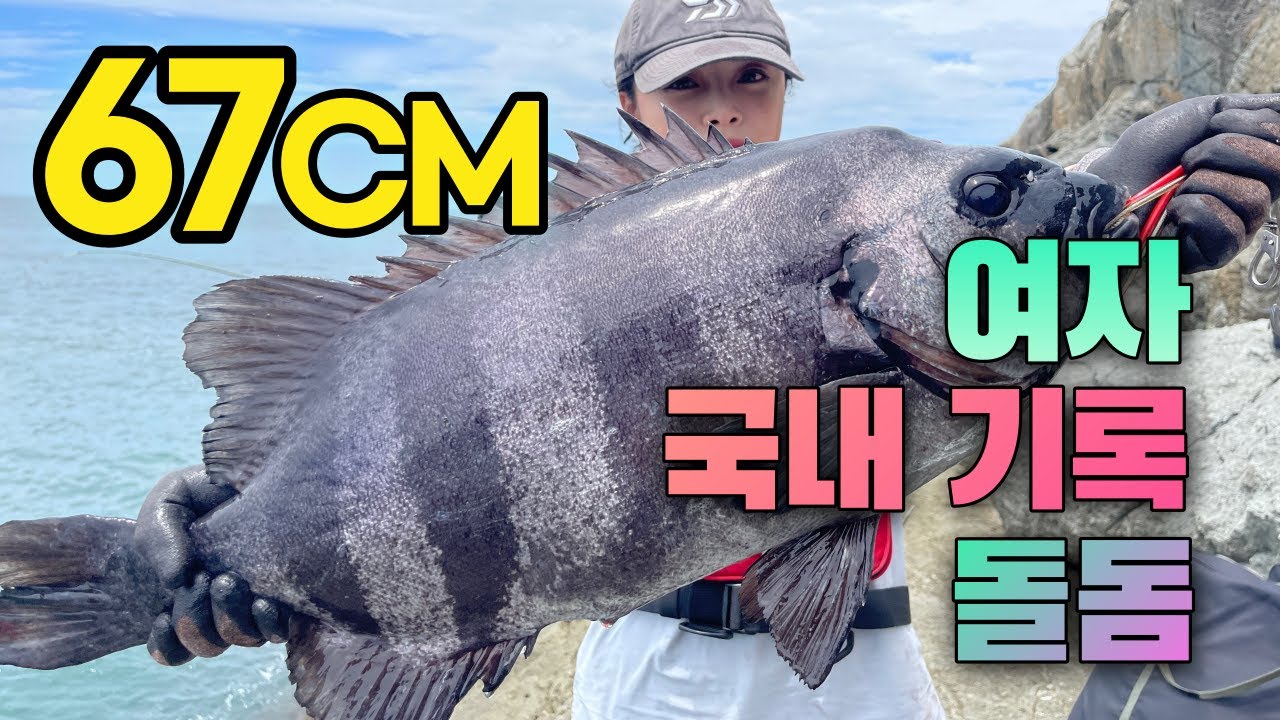사고쳤습니다....2021 돌돔 최대어 (초도 돌돔 낚시)