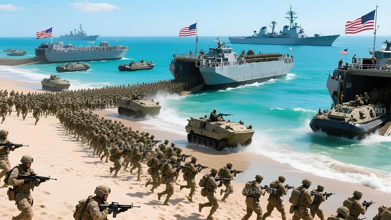 On High Alert! 10,000 of US Marines Prepare for Amphibious Operation Arrive Off Iran's Coast