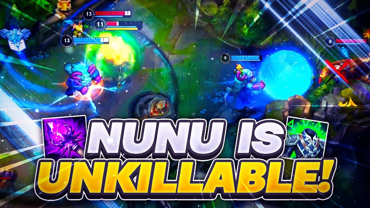 THE INVINCIBLE HIGH DAMAGE NUNU AND WILLUMP || (Unkillable Build and Runes) || Wild Rift