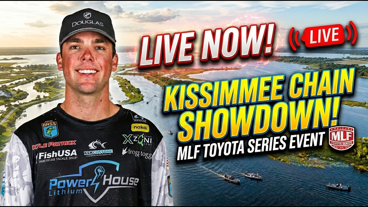 Kyle Patrick - MLF LIVESTREAM Kissimmee Chain of Lakes | Day 1