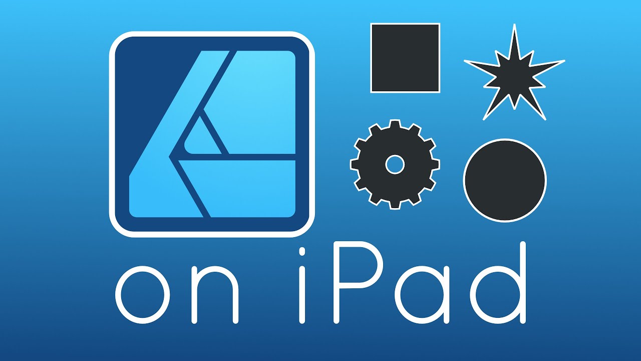 Как использовать фигуры в Affinity Designer V2 на iPad
