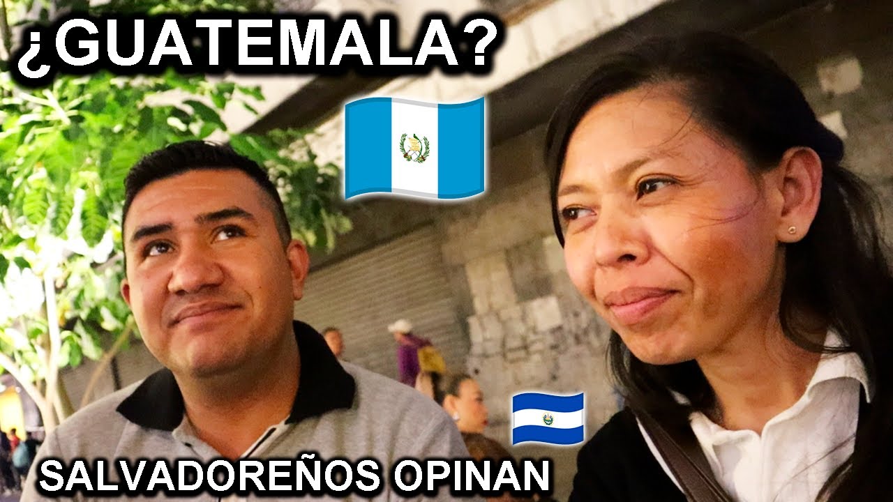 Qué saben de GUATEMALA en EL SALVADOR - Entrevistas en la calle