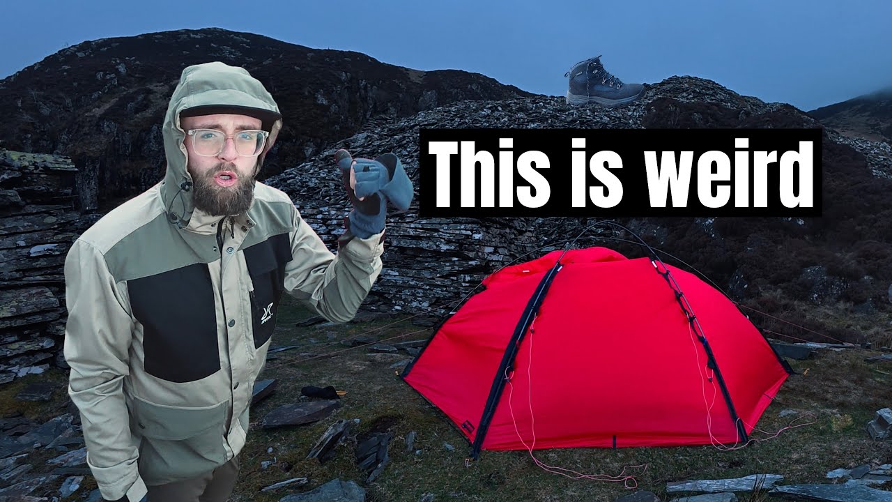 I Found Abandoned Boots and Trainers on This Welsh Mountain…