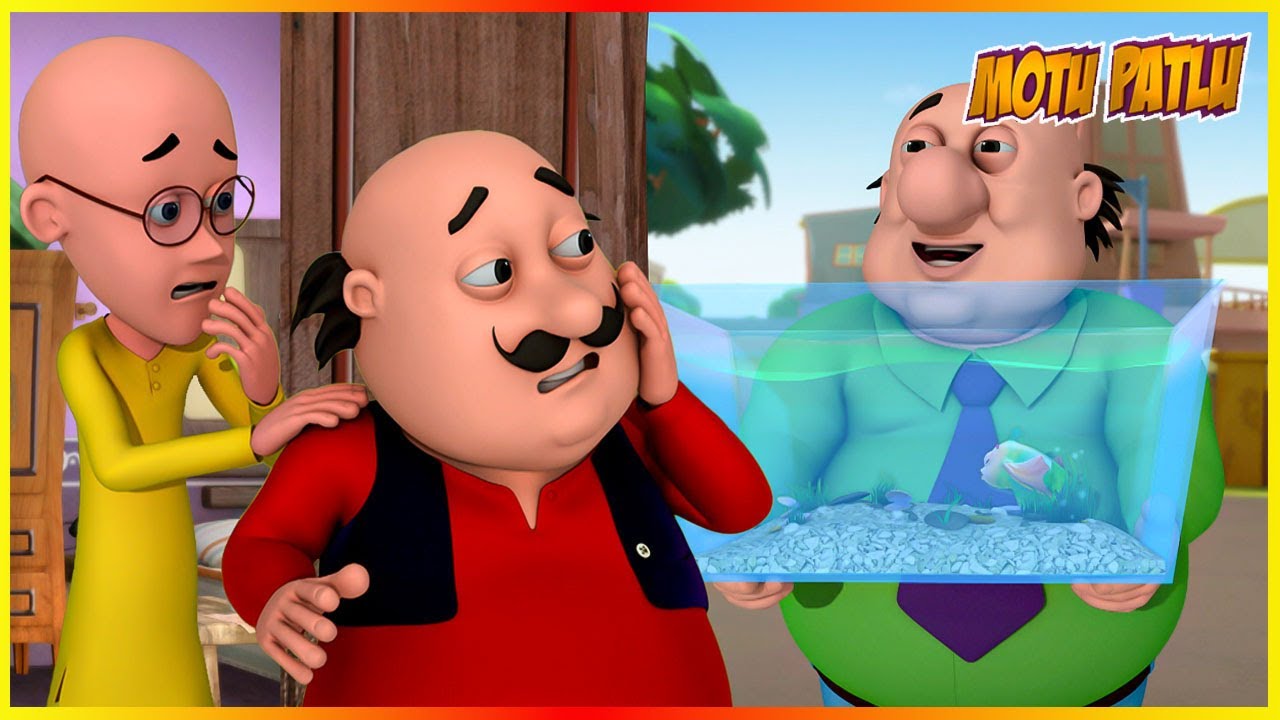 Motu Patlu | Peacock Fish | Motu Patlu Episode 19