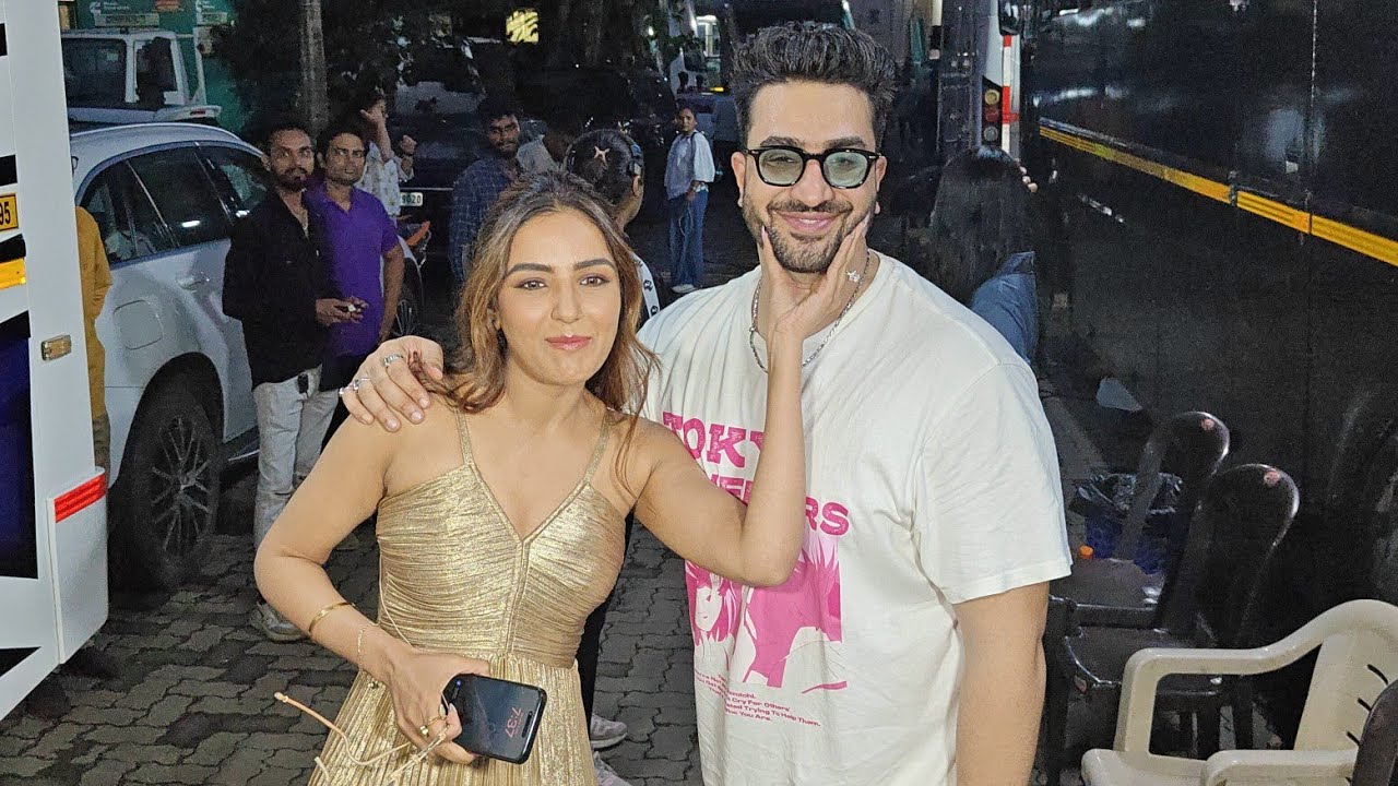 Jasmin Bhasin And Aly Goni Together At Laughter chef Set Today Wedding Special Episode 🔥