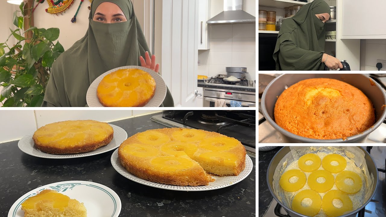 Aaj banaya Bohut He Easy aur Yummy Pineapple cake | Pineapple Upside Down Cake Recipe 