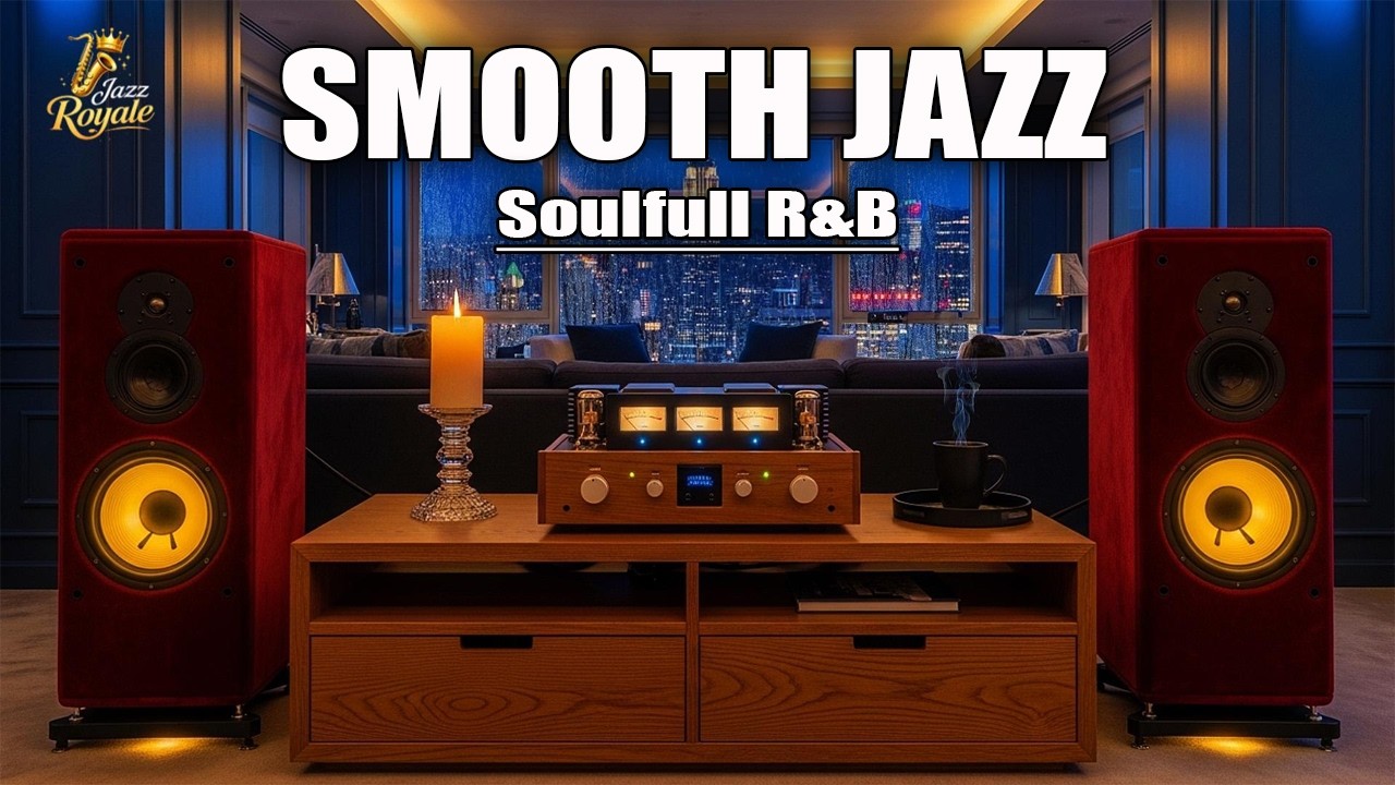 Smooth Jazz & Soulful R&B (NO ADS) – Relaxing Music for Study, Focus & Late Night Chill