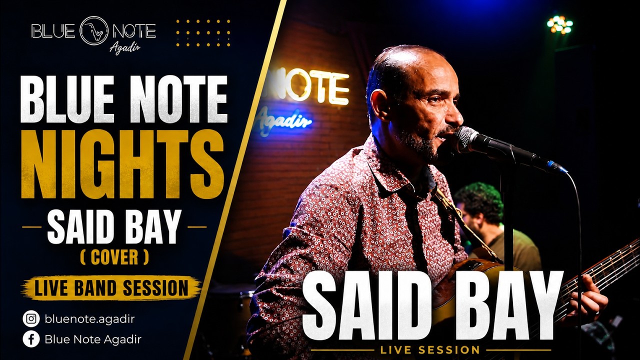 BLUE NOTE NIGHTS | Said Bay (Cover)  Live Band Session