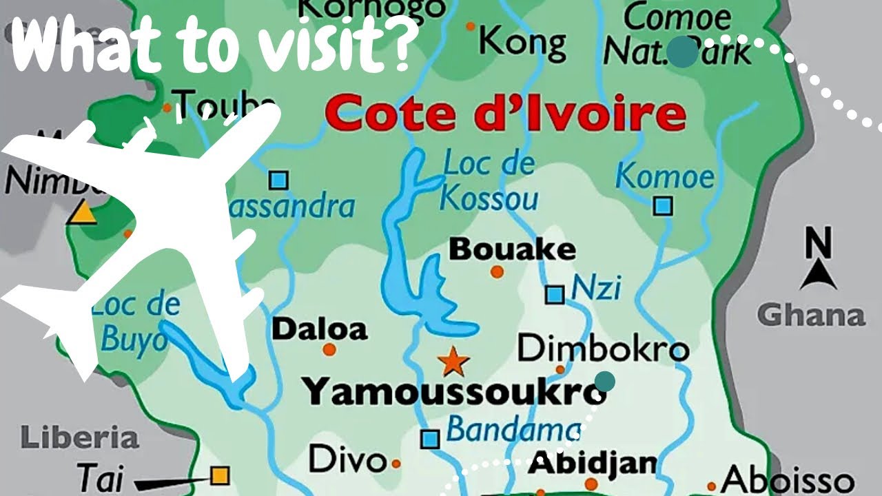 The best cities to visit in Ivory Coast! / Les plus belles villes a visiter en C&ocirc;te d&rsquo;Ivoire! 🇨🇮