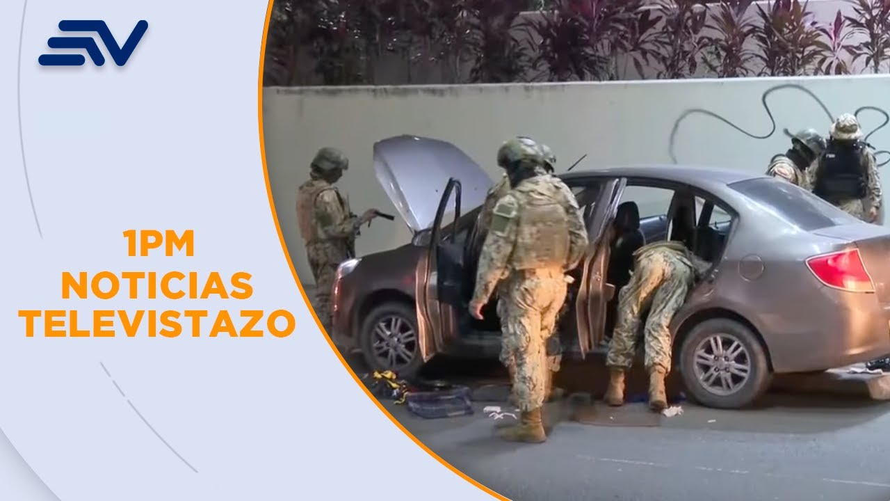 Persecución en el túnel del cerro Santa Ana dejó a cuatro detenidos  | Televistazo | Ecuavisa