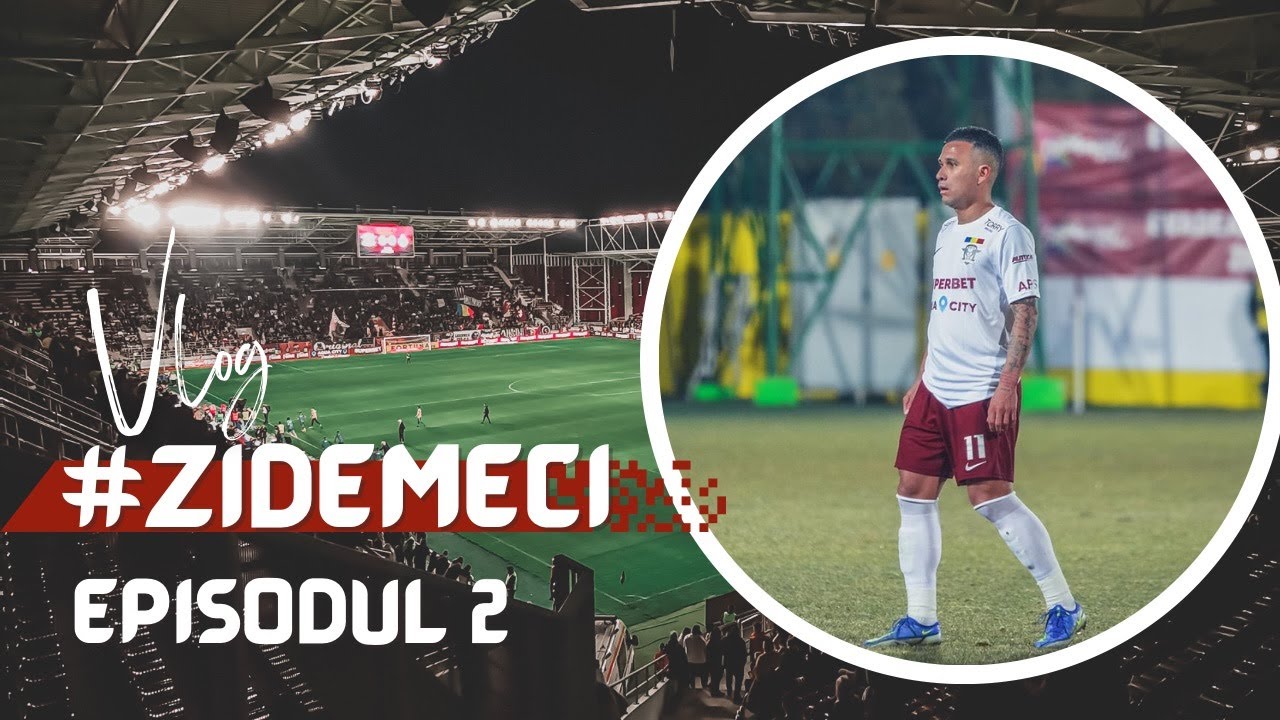 Vlog 🎬 #ZIDEMECI | Junior Morais, emoționat în fața voluntarilor Rapidului (Rapid - FC Argeș 2:1)