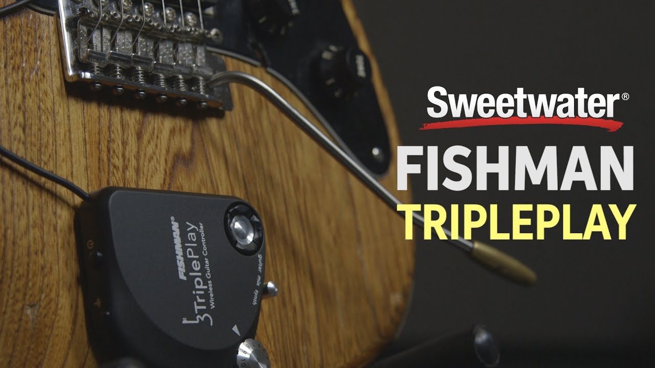 Fishman TriplePlay Wireless MIDI Pickup Update PLEASE SEE DESCRIPTION FOR PRODUCT UPDATE INFO