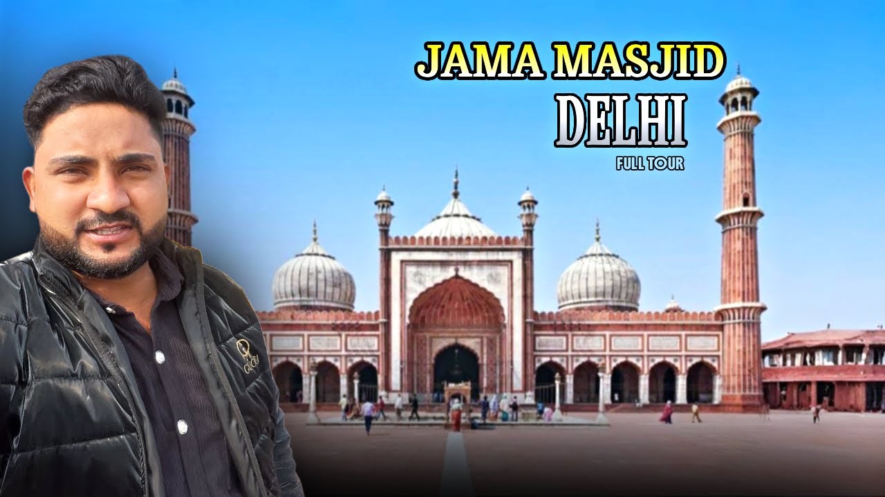 ‘’Jama Masjid 🥰Delhi – One of India’s Largest 🕌 mosques 🕌 