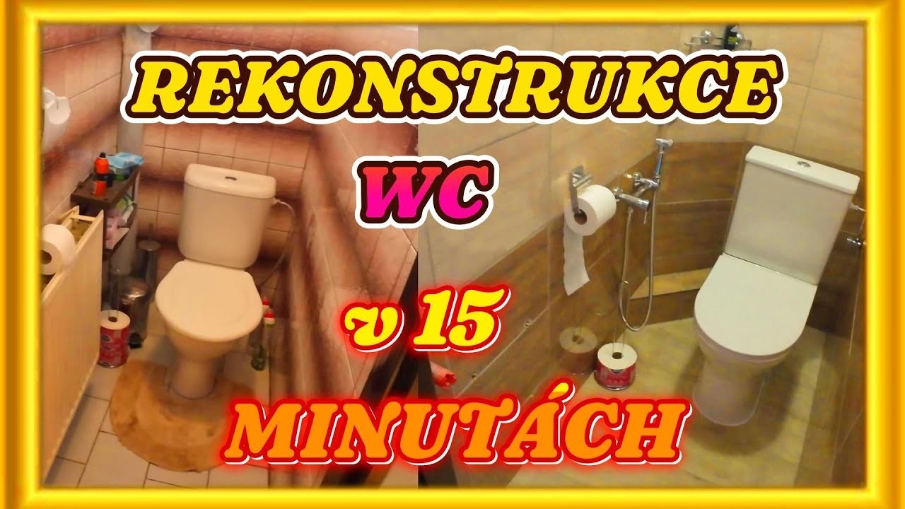 REKONSTRUKCE WC v 15 minutách #vesničan #lovecpokladu
