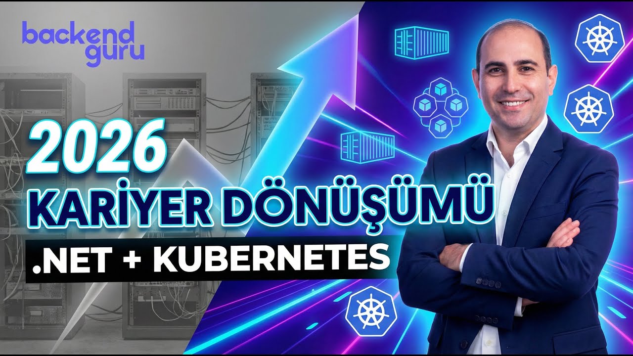 Docker & Kubernetes (K8s) ile .NET Deploy: PROD Mantığı | Canlı | Fatih Çakıroğlu