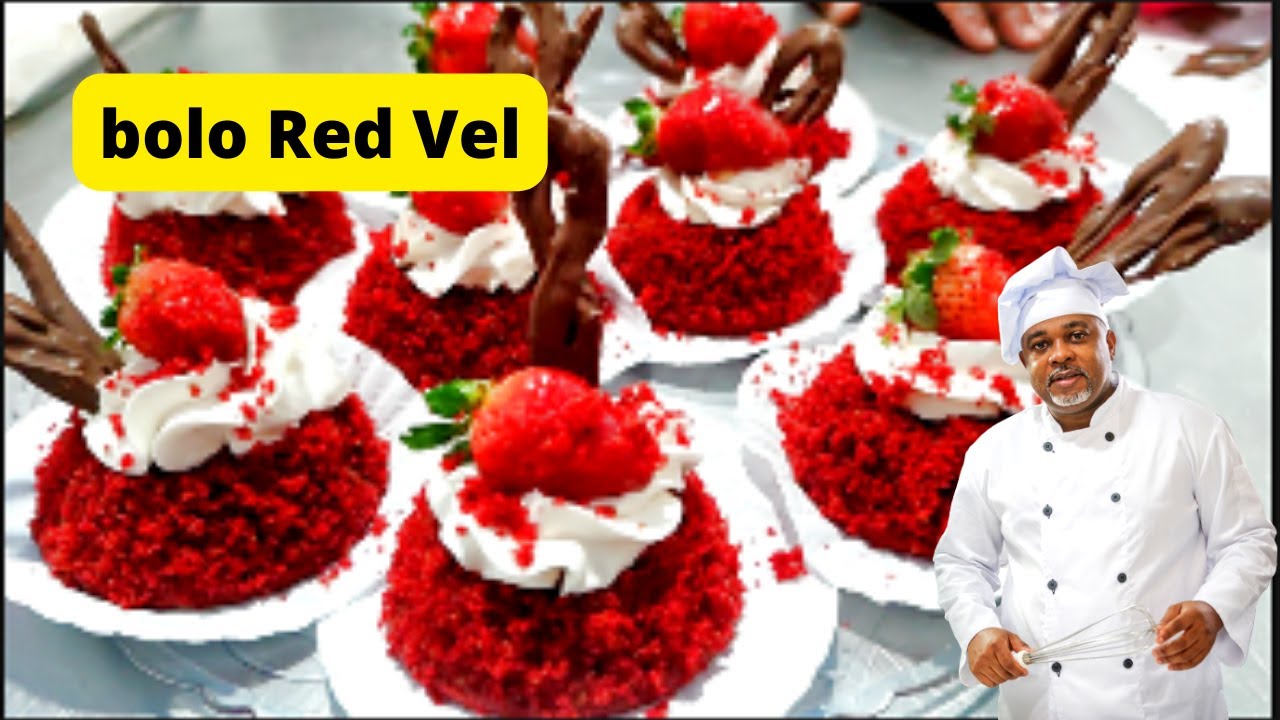 Como fazer mini bolo Red Vel se para o Face venda