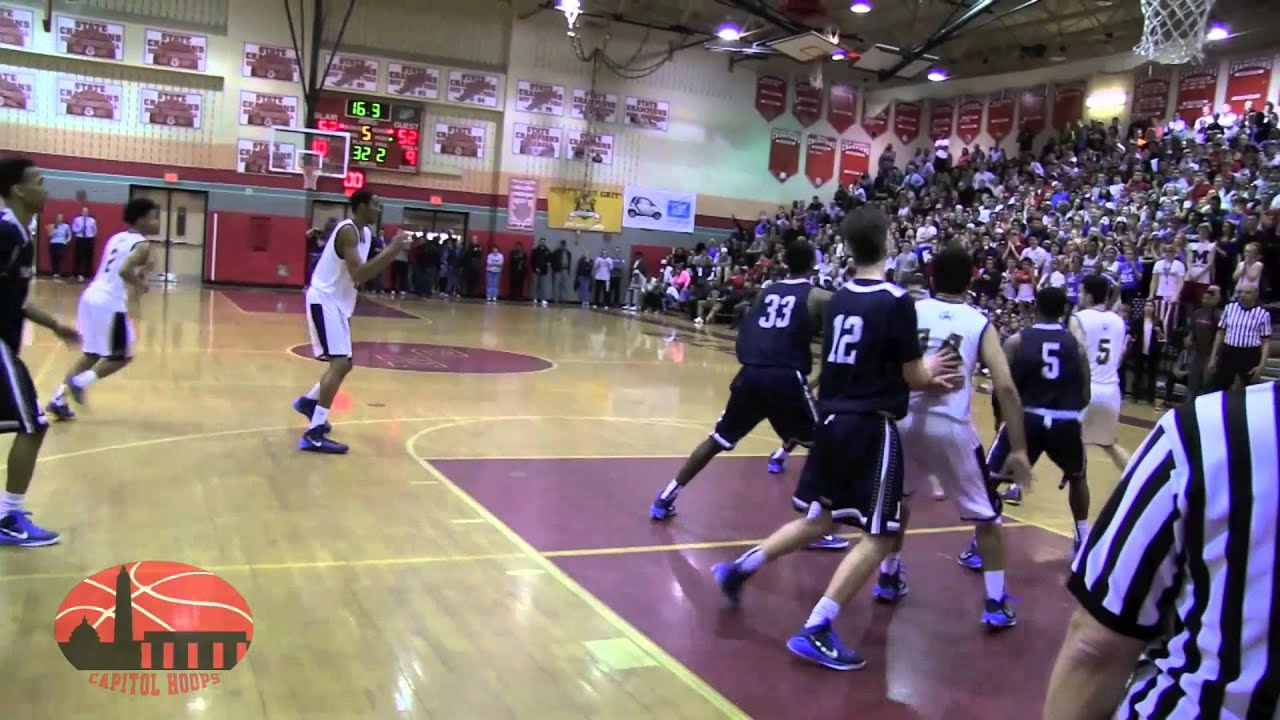 Cap Hoops Play of the Day BCC's Livio Caputo's Game Winning shot - Takes Barons to Comcast 3/9/15