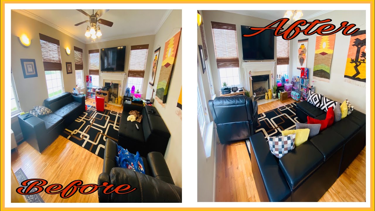 Reorganizing - Cleaning - Decluttering A Living Room - itsmelaarni