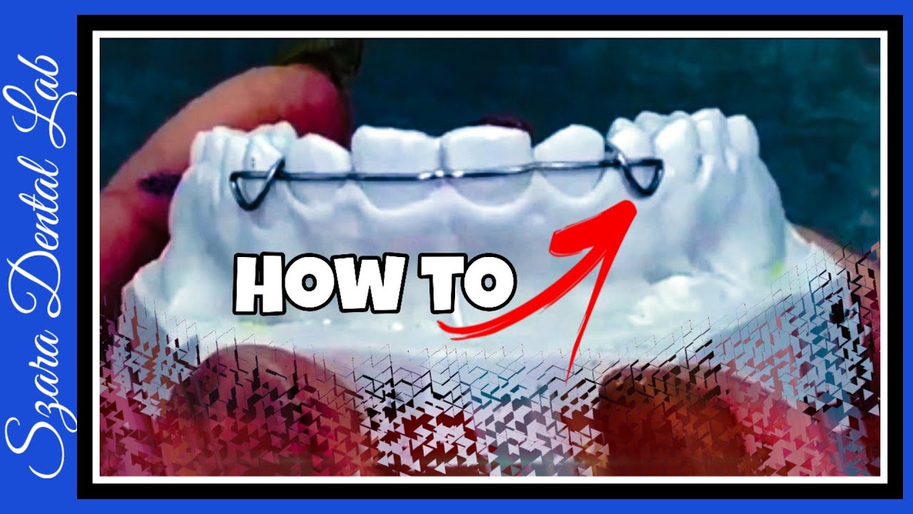 Recurved Hawley Retainer How to by Andrysovamartina