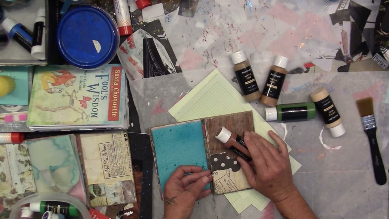 Final Brown Bag Special (Chat at Beginning and End) #paperbag #journals #recycle