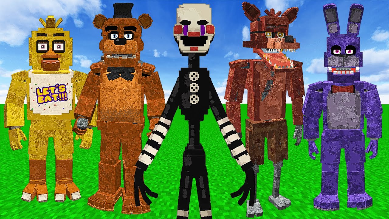 MINECRAFT, &Alpha;&Lambda;&Lambda;&Alpha; FIVE NIGHTS AT FREDDY'S!