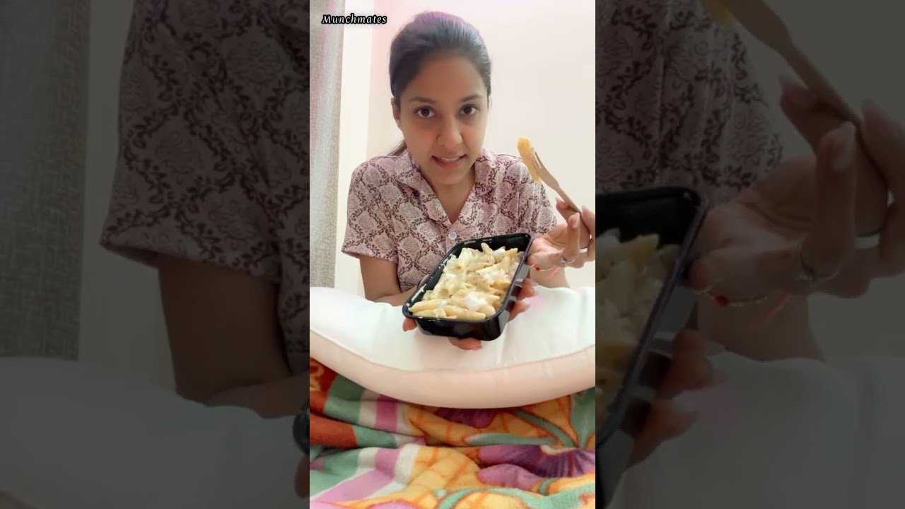 Ordered White Sauce Pasta from Zomato 😍 | Pasta Review Video | Creamy White Sauce Pasta