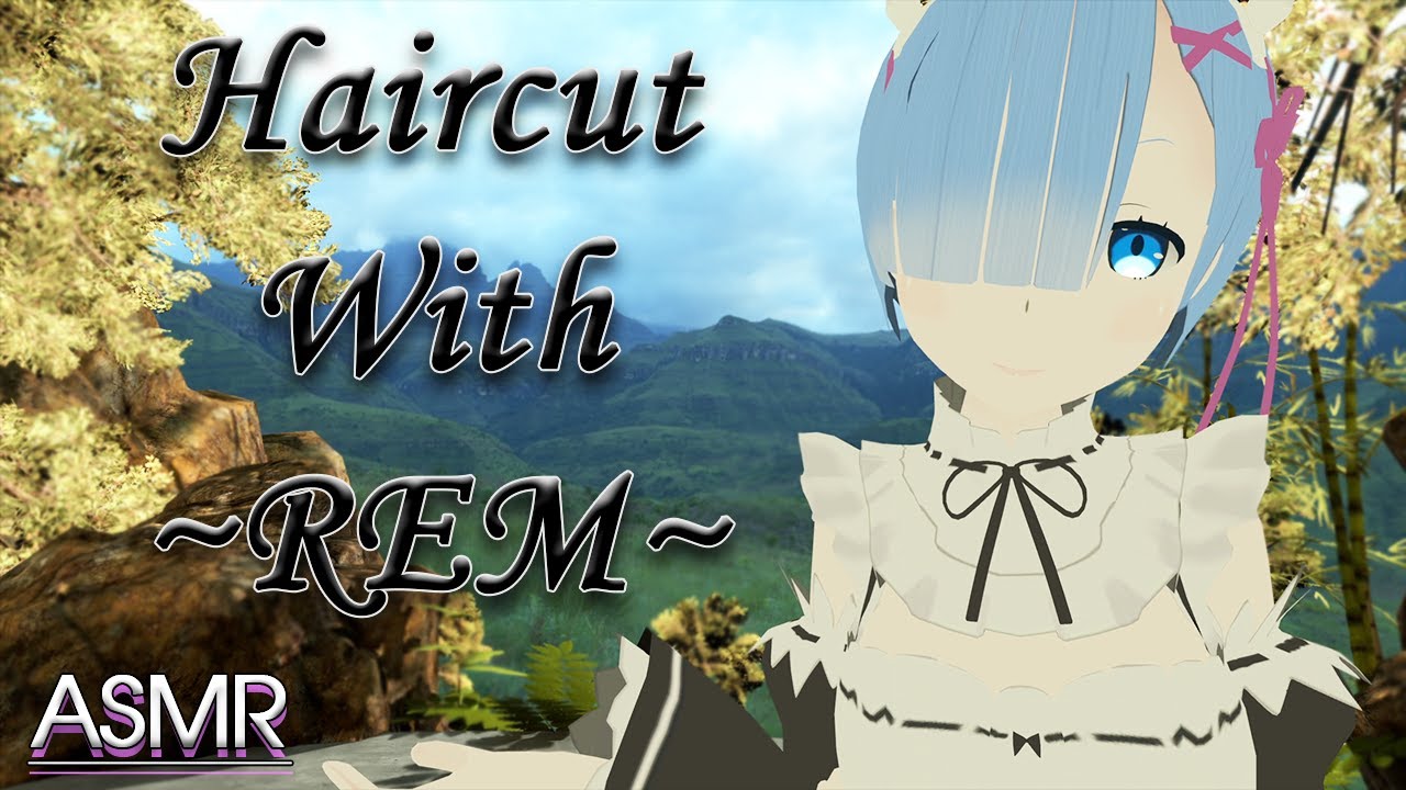 [ASMR] ✂️Haircut with Rem✂️
