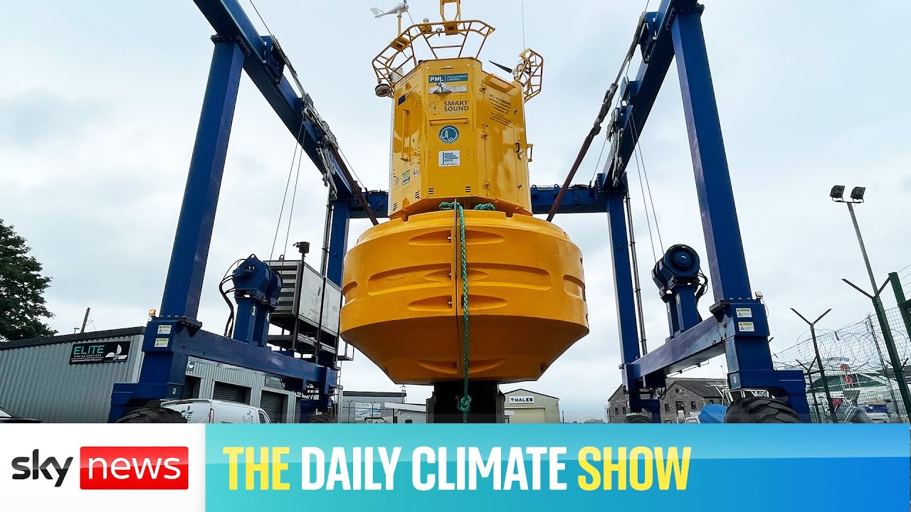 How this advanced buoy tracks climate change in seas off UK