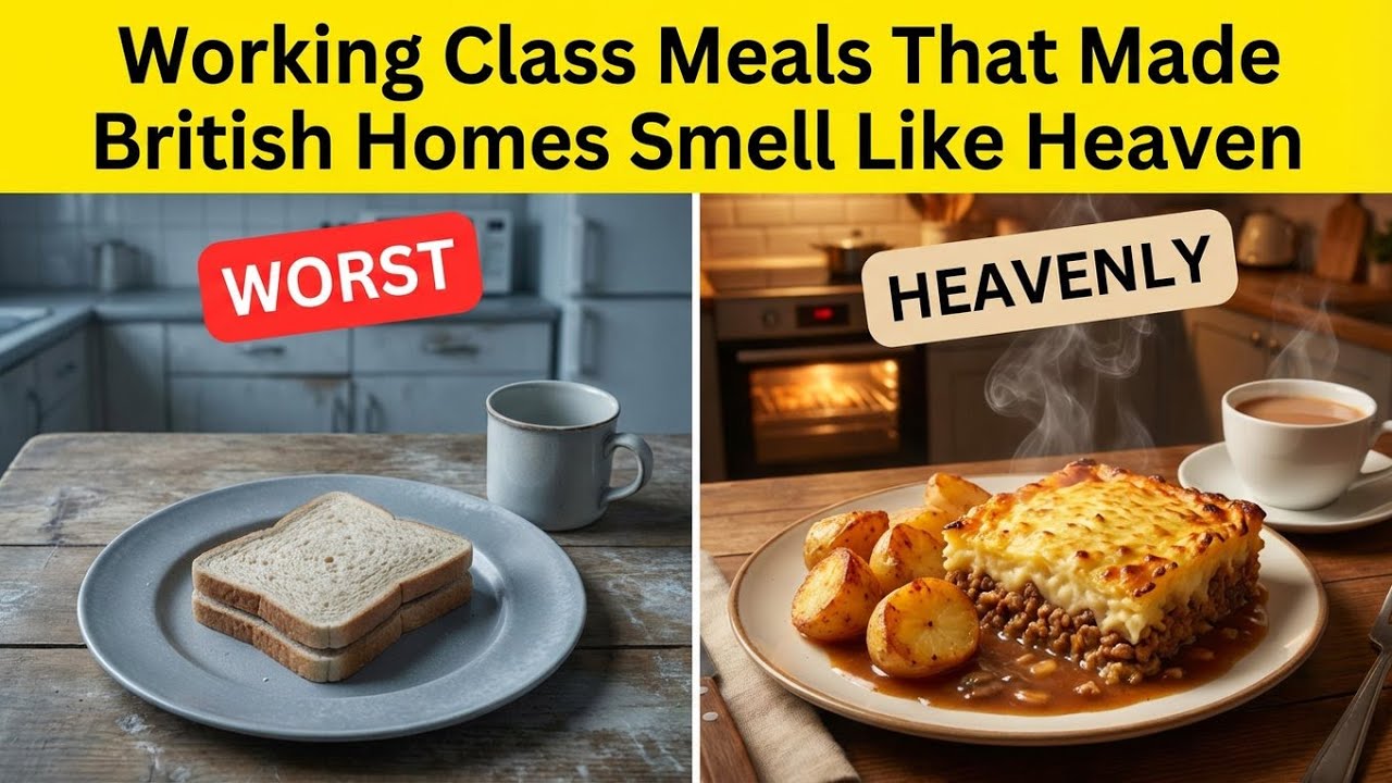 15 Working Class Meals That Made British Homes Smell Like Heaven