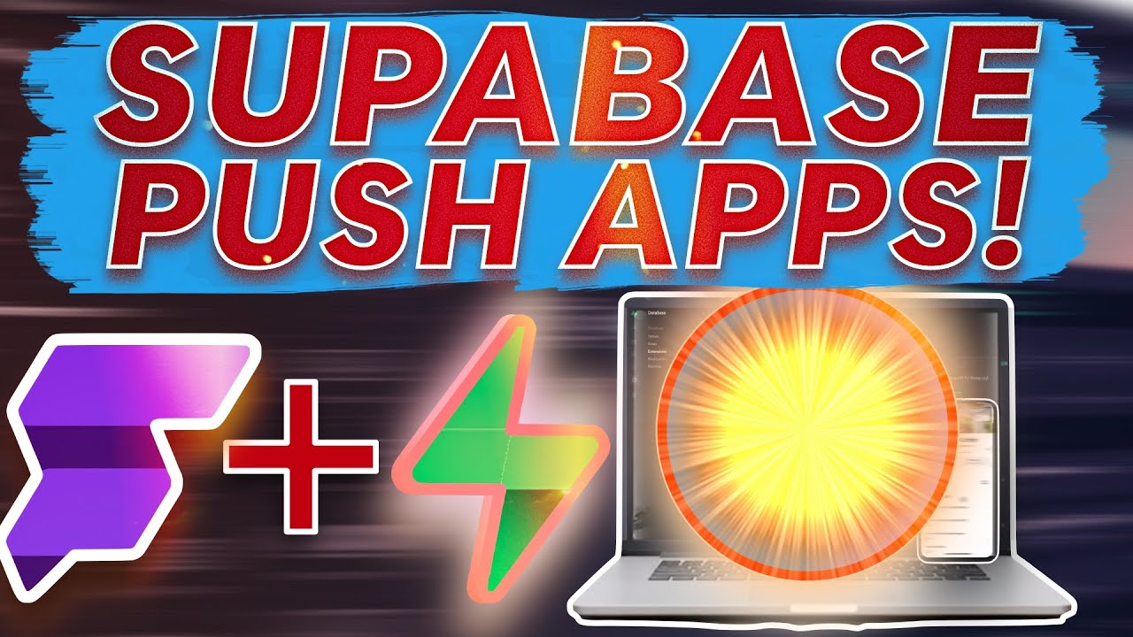 Создавайте PUSH-ПРИЛОЖЕНИЯ с Supabase и FlutterFlow!