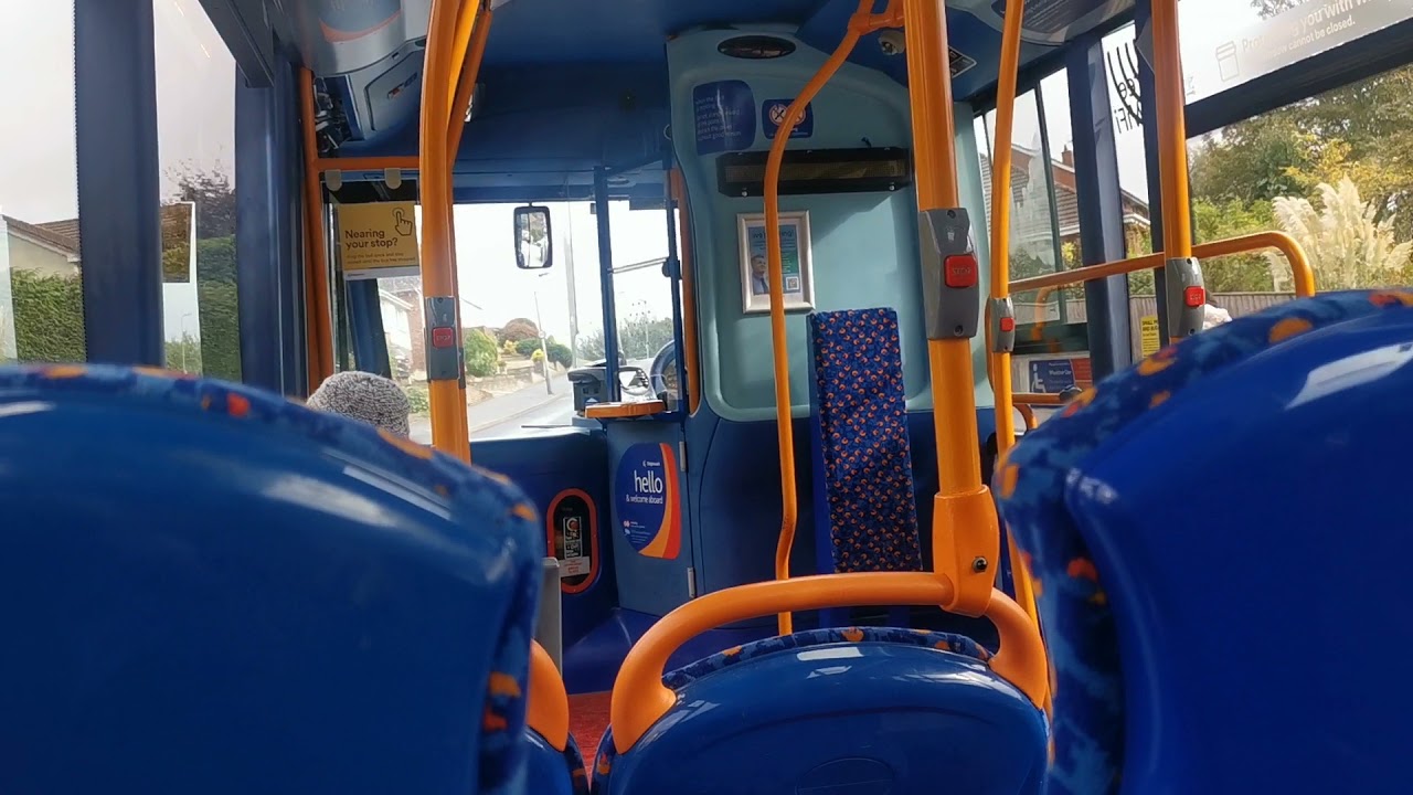 Nice gearbox! YJ15ADX 48004 Stagecoach Exeter Optare Solo